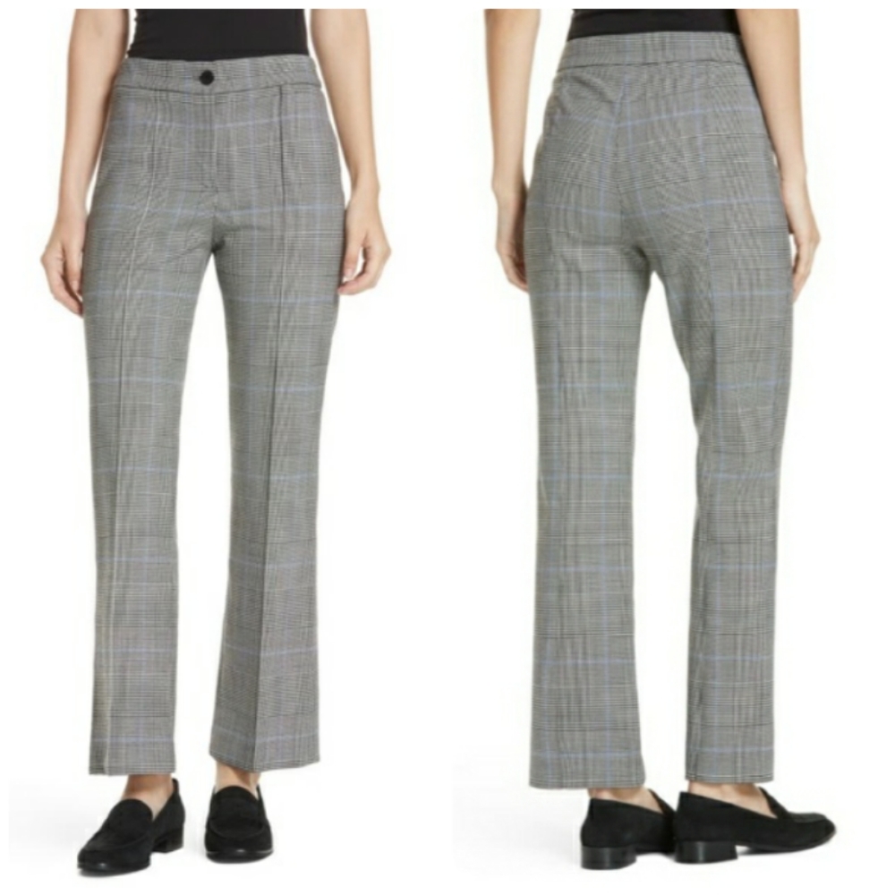 THEORY Cardinal Windowpane Portland Trousers
